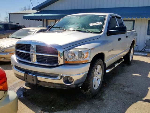 1D7HA18N56S699523 - 2006 DODGE RAM 1500 S SILVER photo 2