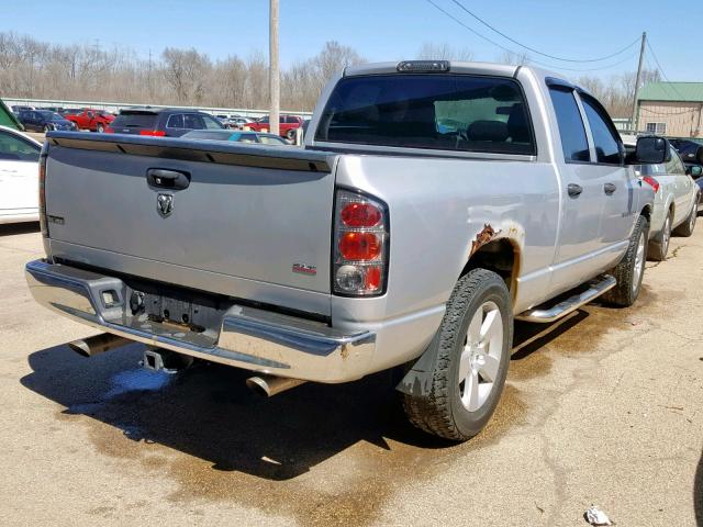 1D7HA18N56S699523 - 2006 DODGE RAM 1500 S SILVER photo 4