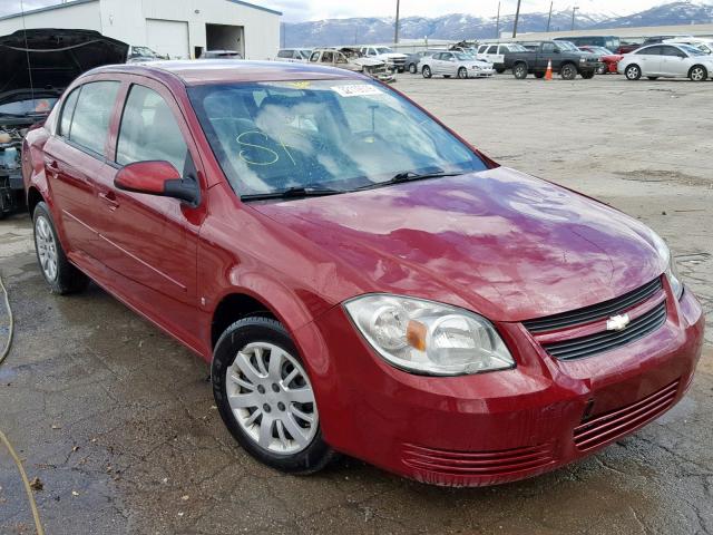 1G1AT58H397145047 - 2009 CHEVROLET COBALT LT BURGUNDY photo 1