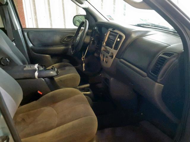 4F2YZ04173KM42889 - 2003 MAZDA TRIBUTE LX GREEN photo 5