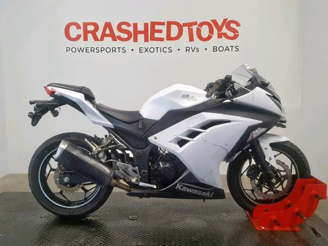 JKAEX8A1XHDA33032 - 2017 KAWASAKI EX300 A WHITE photo 1