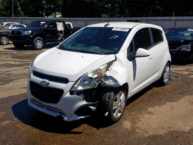 KL8CA6S93DC568071 - 2013 CHEVROLET SPARK LS WHITE photo 2