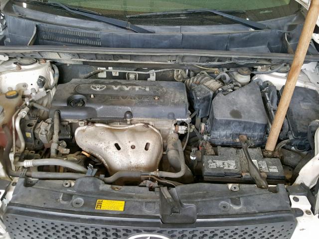 JTLKE50EX81039627 - 2008 TOYOTA SCION XB WHITE photo 7