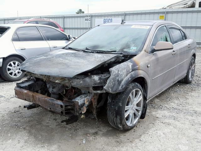 1G8ZS57N58F120007 - 2008 SATURN AURA XE BROWN photo 2