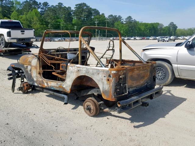 J8F93EH103940 - 1978 JEEP CJ-7 BURN photo 3