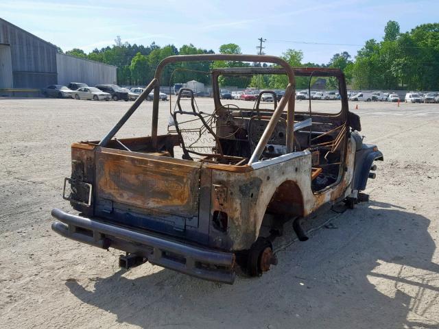 J8F93EH103940 - 1978 JEEP CJ-7 BURN photo 4