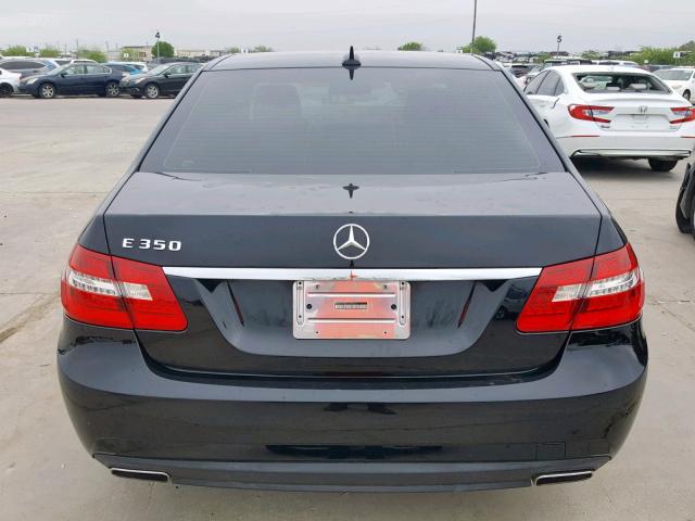 WDDHF5KB8CA635324 - 2012 MERCEDES-BENZ E 350 BLACK photo 9