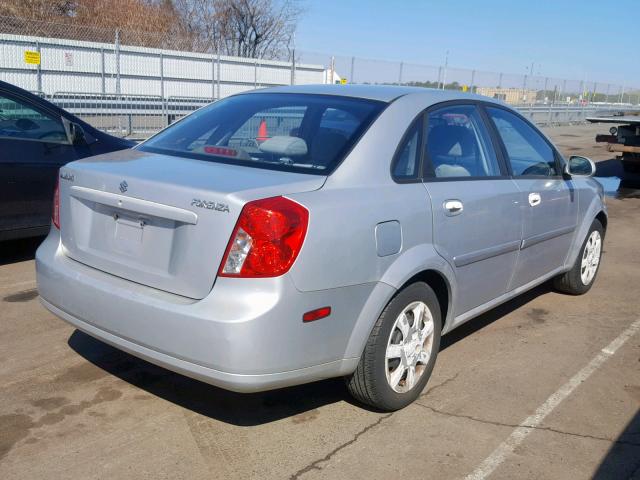 KL5JD56Z55K079484 - 2005 SUZUKI FORENZA S GRAY photo 4