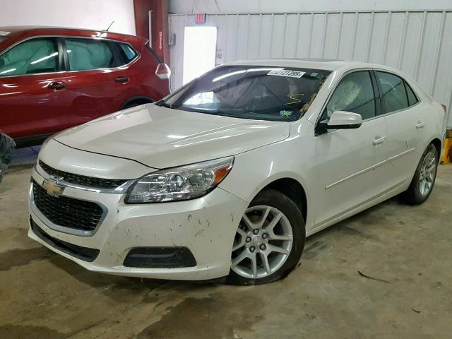 1G11C5SL3EF249843 - 2014 CHEVROLET MALIBU 1LT WHITE photo 2