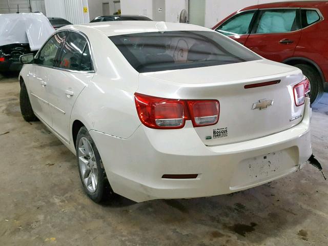 1G11C5SL3EF249843 - 2014 CHEVROLET MALIBU 1LT WHITE photo 3
