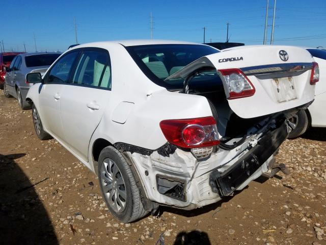 5YFBU4EE4DP083811 - 2013 TOYOTA COROLLA BASE  photo 3