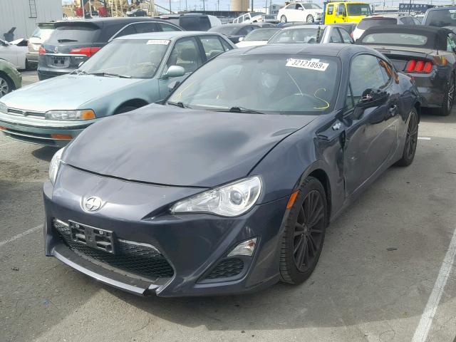 JF1ZNAA17F9706110 - 2015 TOYOTA SCION FR-S GRAY photo 2