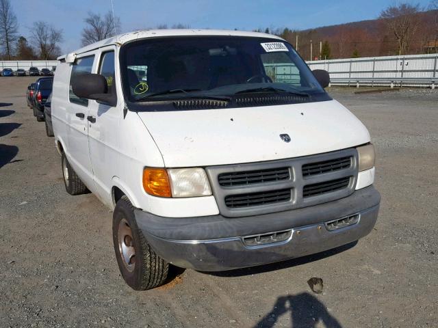 2B7HB11XXYK161867 - 2000 DODGE RAM VAN B1 WHITE photo 1