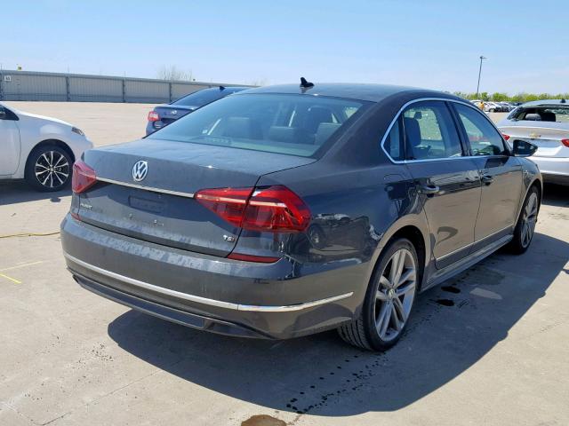 1VWDT7A38HC026086 - 2017 VOLKSWAGEN PASSAT R-L CHARCOAL photo 4