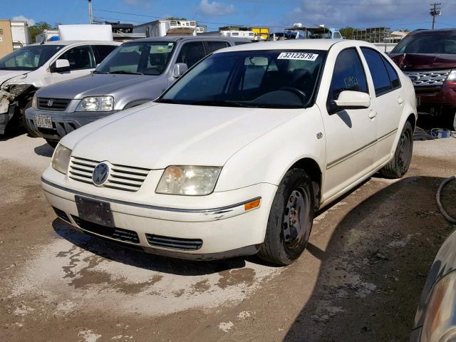 3VWRK69M74M010955 - 2004 VOLKSWAGEN JETTA GL WHITE photo 2