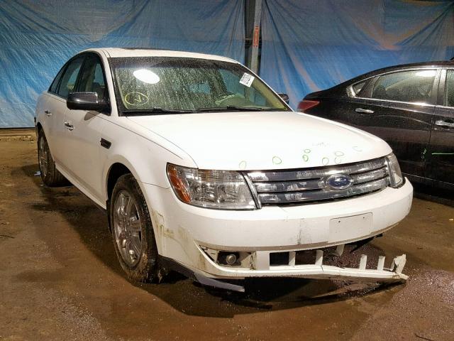 1FAHP25W28G117451 - 2008 FORD TAURUS LIM WHITE photo 1