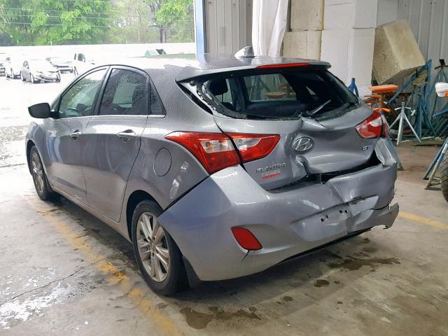 KMHD35LE5DU133408 - 2013 HYUNDAI ELANTRA GT SILVER photo 3