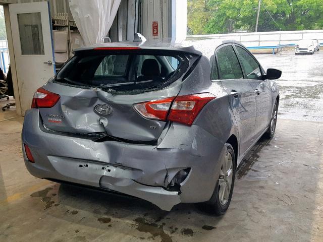 KMHD35LE5DU133408 - 2013 HYUNDAI ELANTRA GT SILVER photo 4