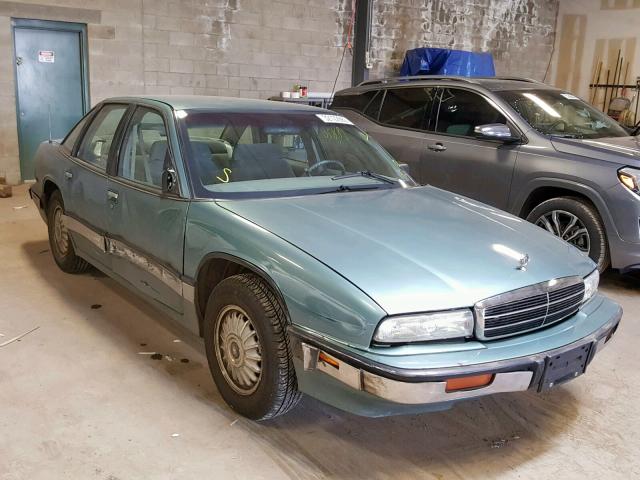 2G4WD54L4P1472390 - 1993 BUICK REGAL LIMI GREEN photo 1