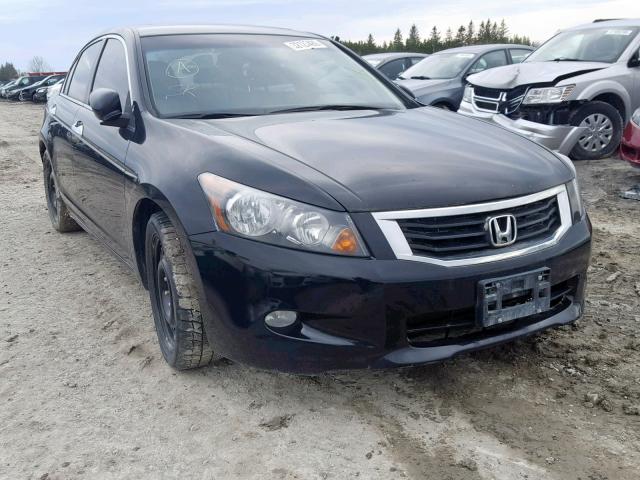 1HGCP368X9A043888 - 2009 HONDA ACCORD EXL BLACK photo 1