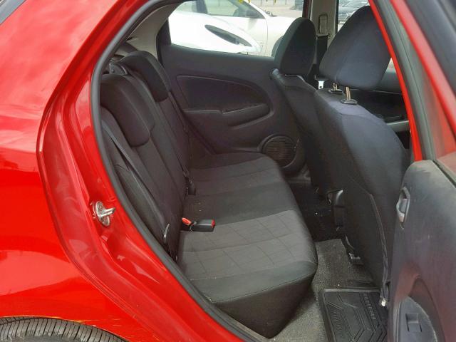 JM1DE1KYXE0172796 - 2014 MAZDA MAZDA2 SPO RED photo 6