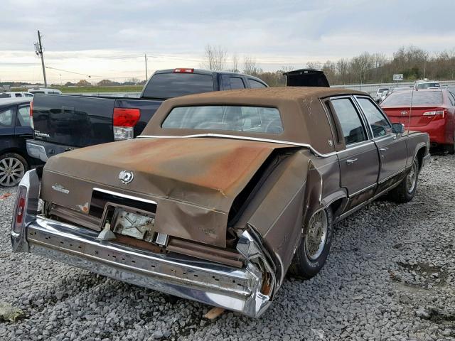 1G6DW5475LR719669 - 1990 CADILLAC BROUGHAM TAN photo 4