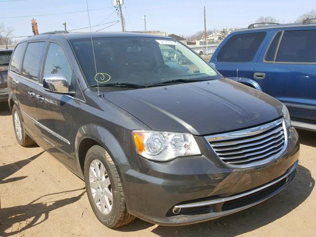2C4RC1CG5CR227207 - 2012 CHRYSLER TOWN & COU GRAY photo 9