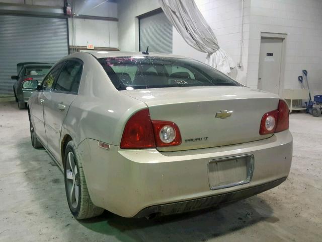 1G1ZC5E12BF116757 - 2011 CHEVROLET MALIBU 1LT 金色 照片 3