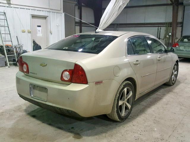 1G1ZC5E12BF116757 - 2011 CHEVROLET MALIBU 1LT 金色 照片 4