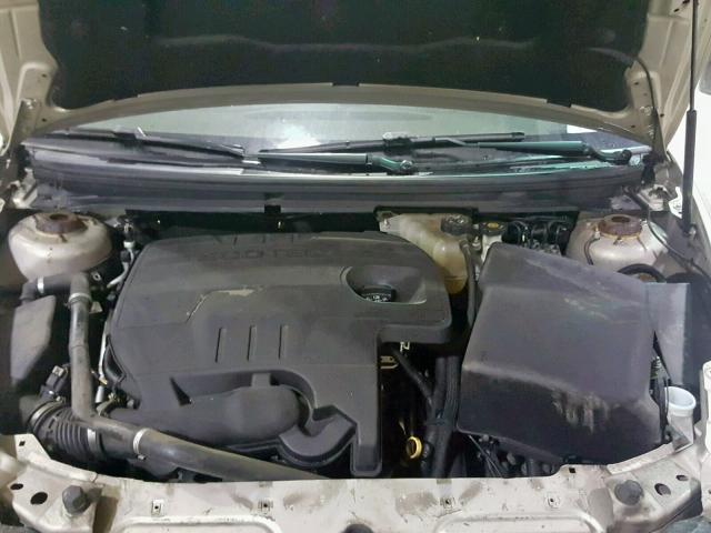 1G1ZC5E12BF116757 - 2011 CHEVROLET MALIBU 1LT 金色 照片 7