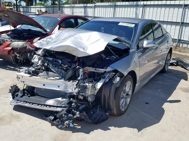 4T1BZ1FB0KU020320 - 2019 TOYOTA AVALON XLE SILVER photo 2