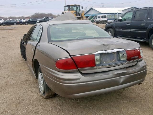 1G4HP52K03U148555 - 2003 BUICK LESABRE CU BLACK photo 3