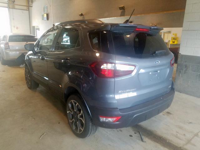 MAJ6S3JL2KC285256 - 2019 FORD ECOSPORT SES  photo 3