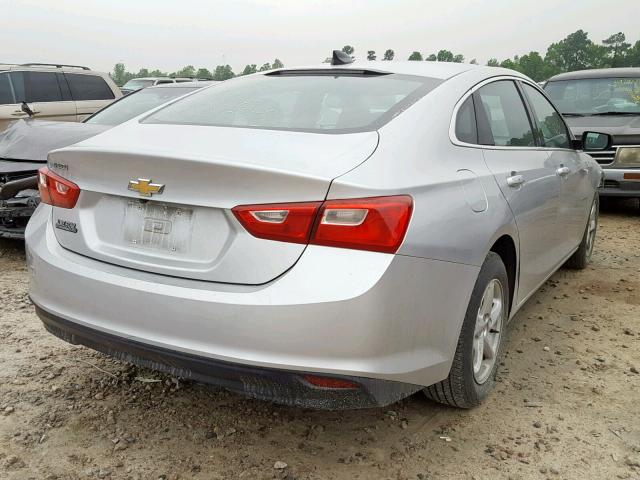 1G1ZB5ST9JF145213 - 2018 CHEVROLET MALIBU LS SILVER photo 4