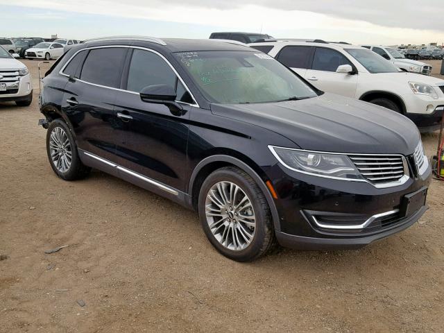 2LMPJ6LR8HBL20119 - 2017 LINCOLN MKX RESERV BLACK photo 1