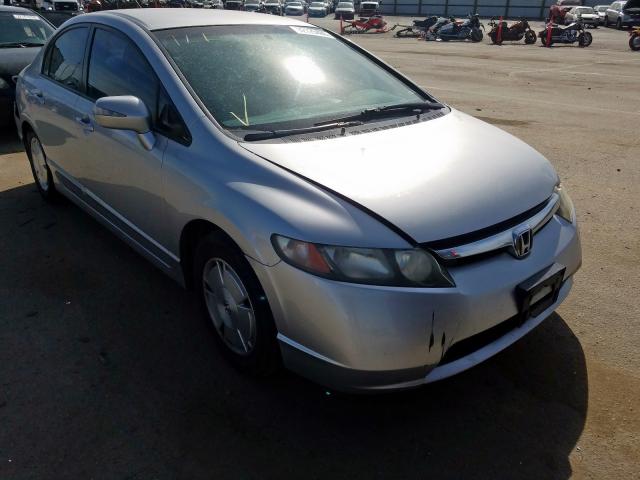 JHMFA36287S021581 - 2007 HONDA CIVIC HYBRID  photo 1