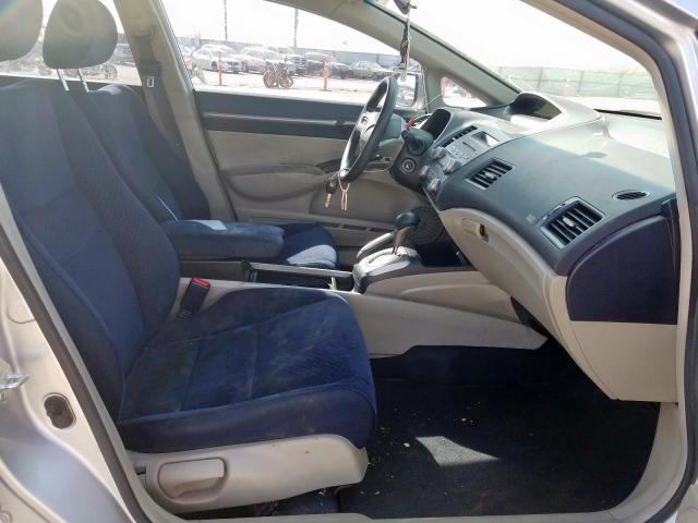 JHMFA36287S021581 - 2007 HONDA CIVIC HYBRID  photo 5