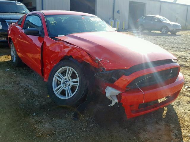 1ZVBP8AM0E5272057 - 2014 FORD MUSTANG RED photo 1