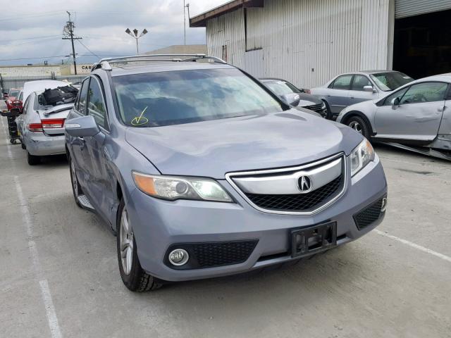 5J8TB3H56DL018551 - 2013 ACURA RDX TECHNO SILVER photo 1