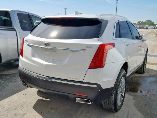 1GYKNCRSXJZ213979 - 2018 CADILLAC XT5 LUXURY WHITE photo 4