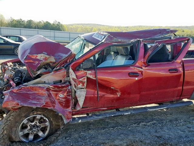 1N6ED29Y73C444748 - 2003 NISSAN FRONTIER C BURGUNDY photo 10