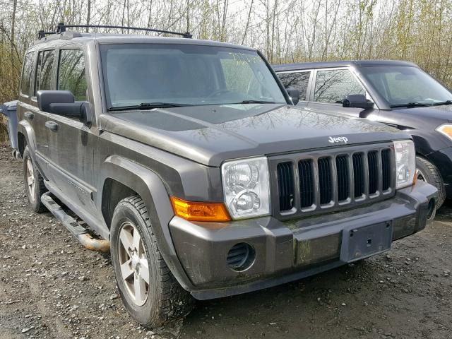 1J8HG48N16C221130 - 2006 JEEP COMMANDER GREEN photo 1