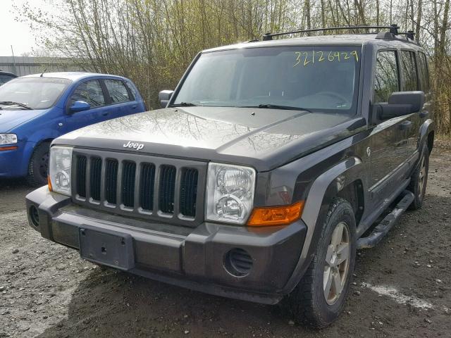1J8HG48N16C221130 - 2006 JEEP COMMANDER GREEN photo 2