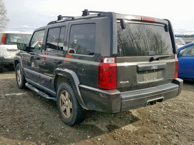 1J8HG48N16C221130 - 2006 JEEP COMMANDER GREEN photo 3