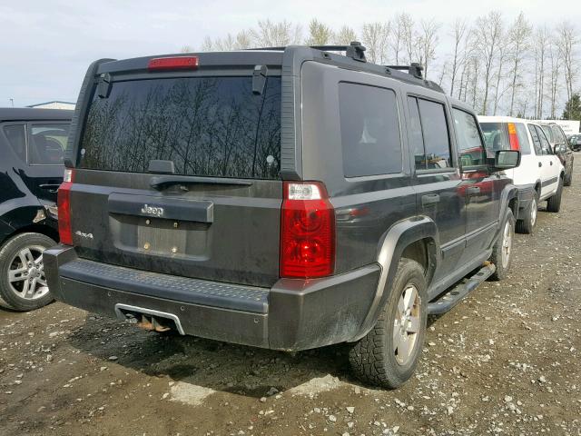 1J8HG48N16C221130 - 2006 JEEP COMMANDER GREEN photo 4