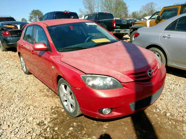 JM1BK143541137500 - 2004 MAZDA 3 HATCHBAC RED photo 1