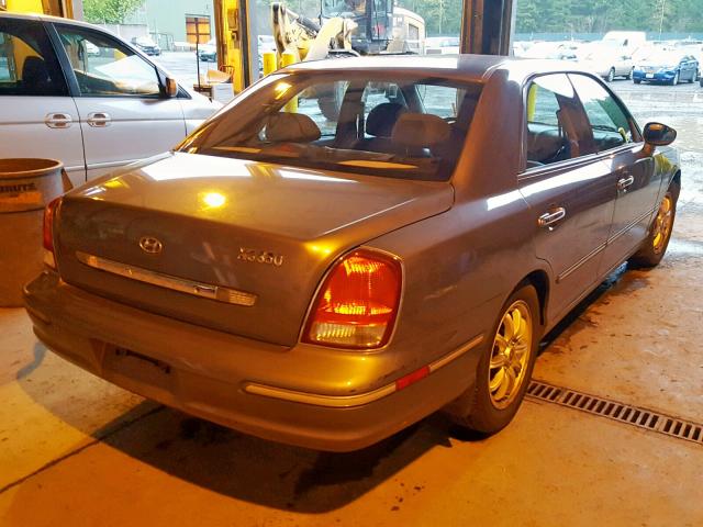 KMHFU45E03A243991 - 2003 HYUNDAI XG 350 GRAY photo 4