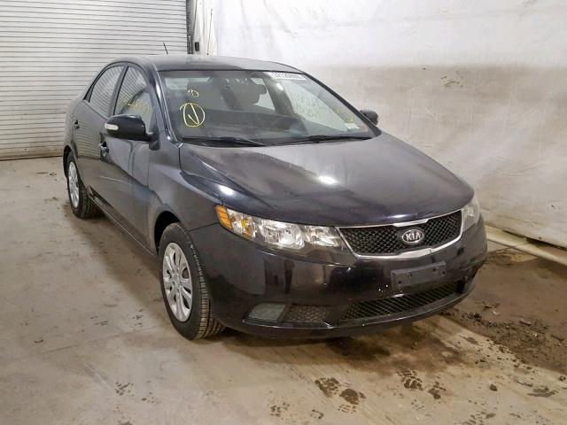 KNAFU4A2XA5052033 - 2010 KIA FORTE EX BLACK photo 1