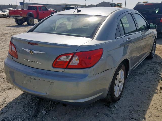 1C3LC46K08N192544 - 2008 CHRYSLER SEBRING LX SILVER photo 4