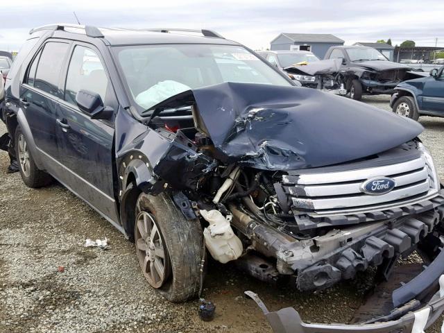 1FMDK02W59GA04655 - 2009 FORD TAURUS X S BLUE photo 1